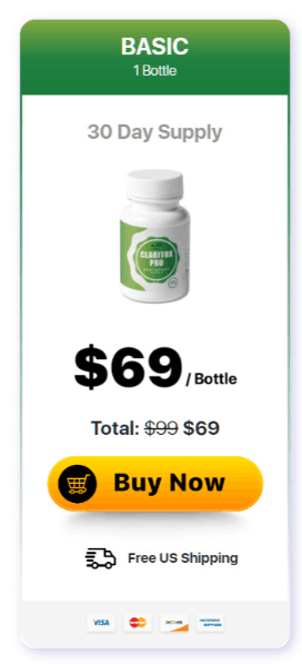 Claritox Pro 1 bottle